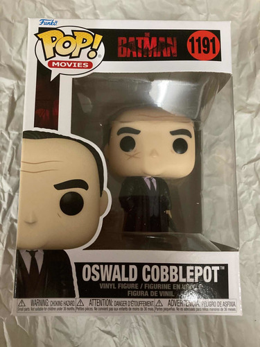 Oswald Cobblepot 1191 Dc Batman Pingüino Robert Funko Pop