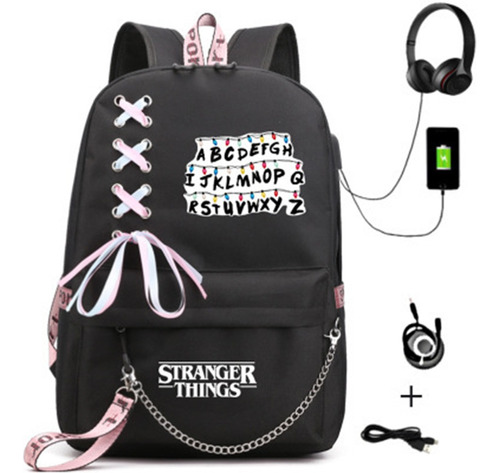 Mochila Stranger Things Mochilas Escolares 3d Mochilas