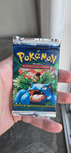 Booster Pokemon Base Set Español 1999 Sellado Nuevo Mint Booster Base Set 1999 Español (Usado)