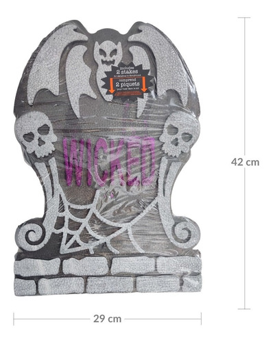 Decoracion Halloween Icopor Lapidas Entrega Ya Envio Gratis!