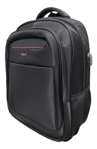 Imagen 8 de 10 de Mochila Biwo Urbana Porta Notebook Unisex Premium Reforzada