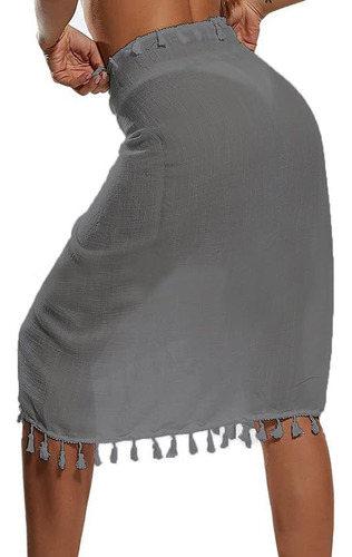 Bsubseach Mujer Cover Up De Playa Falda Cortas Con Flecos Color Talla Diseño De La Tela