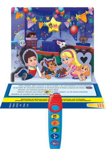 El Apagón Libro Con Linterna Patrulla Canina. Paw Patrol