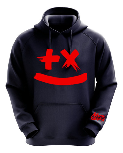 Polerón Azul Marino Martin Garrix Diseño 2