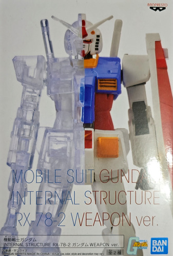Mobile Suit Gundam Internal Structure Rx 78 02 (Usado)