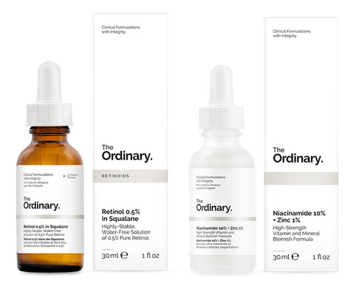 The Ordinary Kit Retinol 0.5% In Squalane + Niacinamida 10%