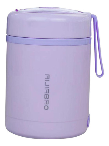 Contenedor De Comida Aislado, Almuerzo Bento Box A Violeta