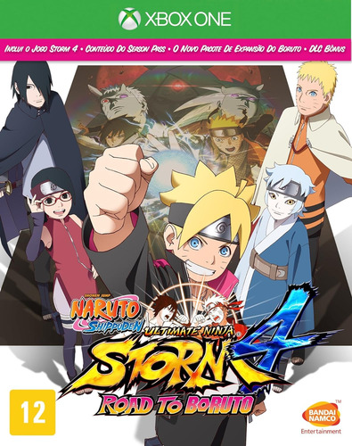 Naruto Ultimate Ninja Storm 4 Road To Boruto Xbox One Novo