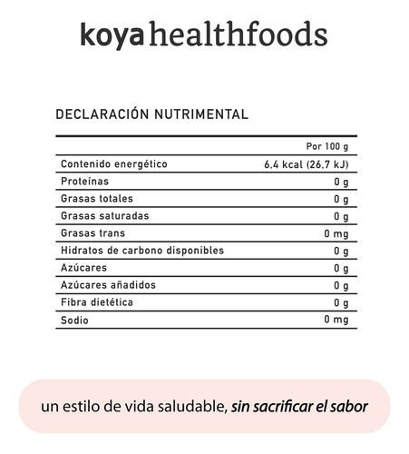 Monk Fruit Blend Endulzante Natural 1kg Koya Health Foods