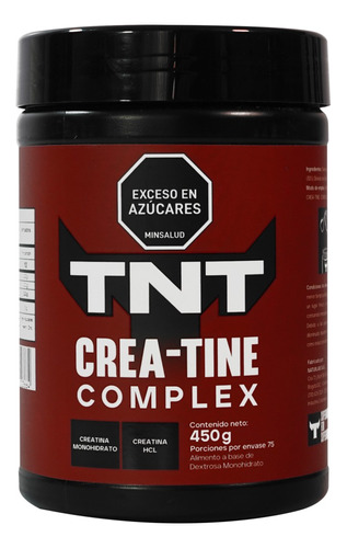 Creatina Complex Tnt X 450 Gr - Unidad a $83000