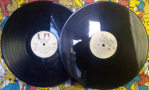 Lote De 2 Vinilos De Johnny Rivers - Sin Tapa