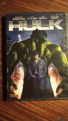 Dvd Original Hulk - El Hombre Increible - Norton Tyler (om)