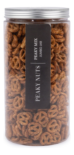 Mini Pretzels 530 Plastic Jumbo Jar