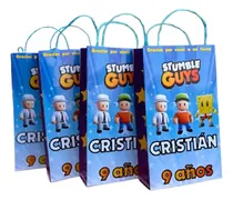 Comprar Bolsas Dulceras O Cajas Cumpleaños Temática Stumble Guys