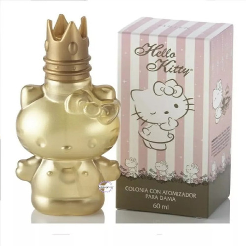 Fragancia Con Atomizador Hello Kitty Gold Fuller.