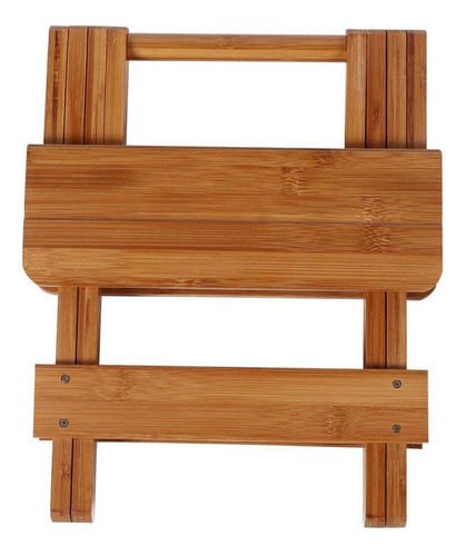 Taburete Plegable De BambĂș Silla De Hogar Al Aire Libre Por