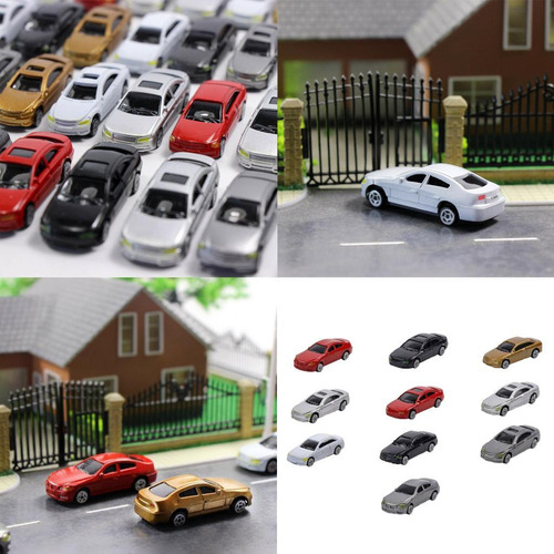 Paquete De 30 Coches A Escala 1/87 Ho, Modelos De Coches