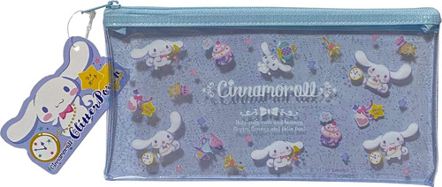 Friend Sanrio Cinnamoroll Flat Vinyl Glitter Pouch 20 × 10