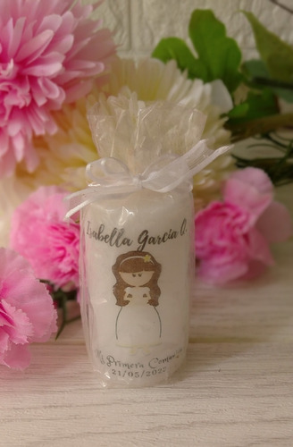 Imagen 1 de 7 de Velas Primera Comunión Recuerdos