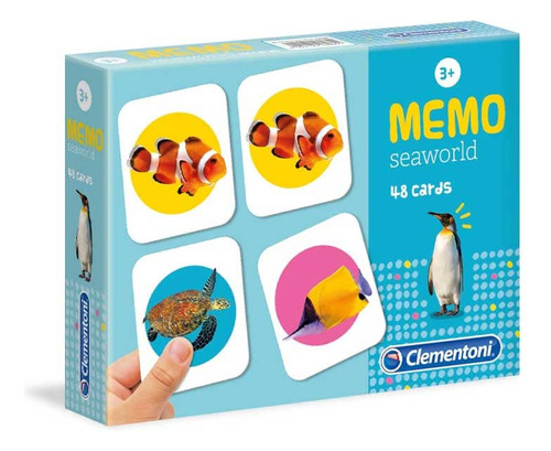 Juego De Memoria Mundo Marino