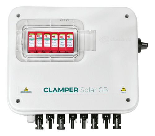 String Box Clamper Solar Sb 1040v 32a 2e/2s Mc4 C + Kit 0229