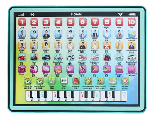 Tableta De Aprendizaje Z Simulation Para Niños, Toddler Educ