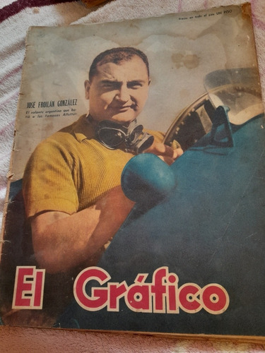 Revista El Gráfico River San Lorenzo 03 08 1951 N1669 