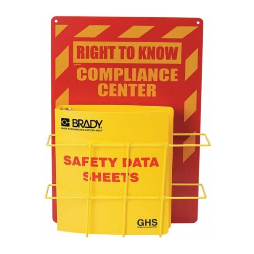 Brady 121370 Information Center Right To Know Sds Safety Zzk