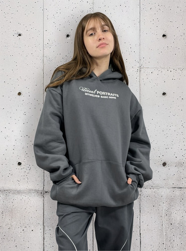 Buzo Unreal Friza Unisex Oversize Premium Moda