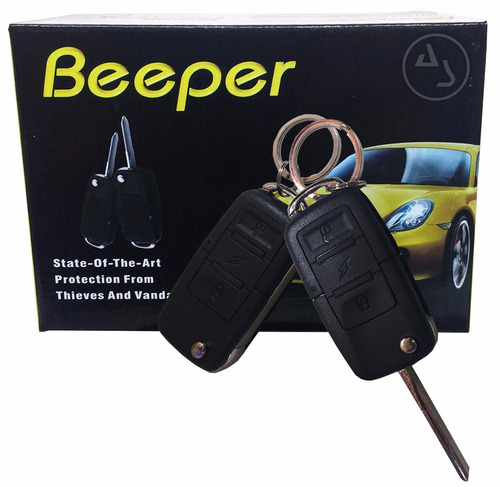 Alarma P/ Automóvil Beeper Con Sensor De Impacto. W2000