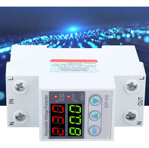 Protector De Voltaje Ajustable 110v Inteligente