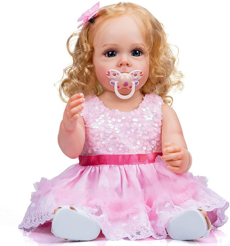Reborn Bebe Niña Real Cuerpo Silicona Vinilo Bebes Original