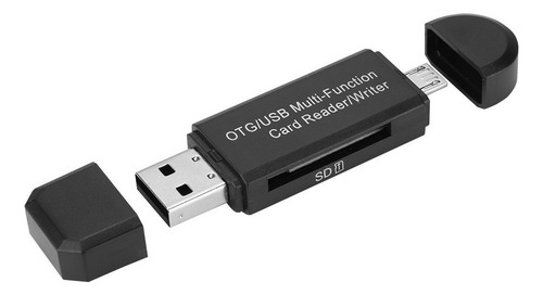 Gravador De Leitor De Cartão Multifuncional Otg Usb Para Mic