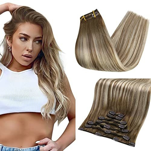 Relleno Brillo Remy Clip En Extensiones De Pelo Clip Ttqcp