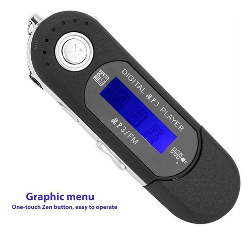 8 Gb Usb Reproductor De Vídeo Digital Mp3 Con Pantalla Lcd