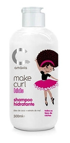 Kit Make Curl Kids Shampoo Creme De Pentear Umidificador