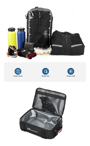 Bolsa Portaequipajes Top Case Para Bmw R1200gs F750gs F850gs
