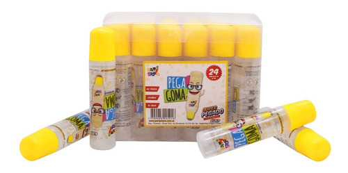 Imagen 3 de 8 de Adhesivo Pegamento Escolar Pega Goma 50ml Con Dosificador