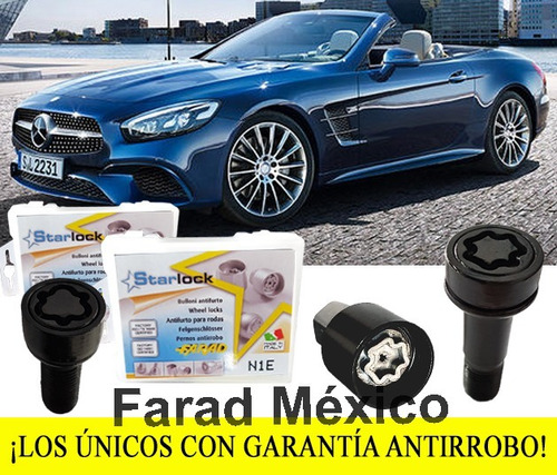 Tuercas Seguridad Mercedes Clase Sl 500 Cgi Biturbo