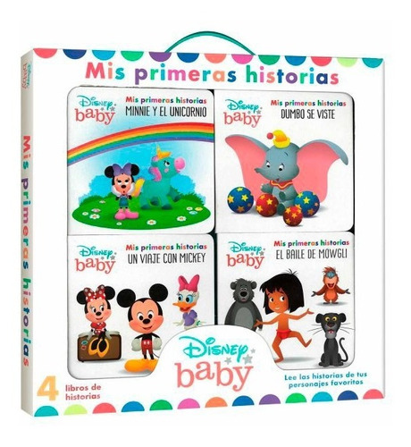 Libros Mis Primeras Historias Disney Baby Niños