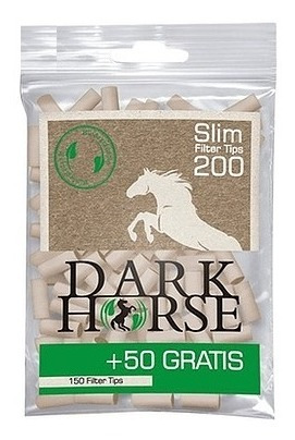 10 Filtros Dark Horse 6mm 15mm Biodegradables De 200unit