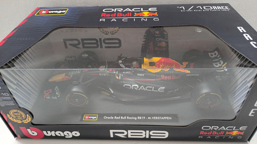Burago Red Bull Racing Rb 19 M. Verstappen Escala 1 18 (Usado)