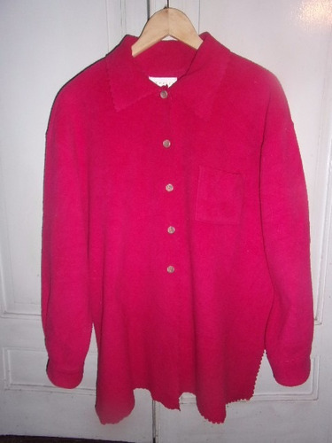 Campera O Camisa Polar, Color Rosado, Talle Xxl