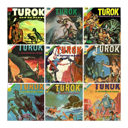 Colección Revista Turok Muchos Episodios Editorial Novaro