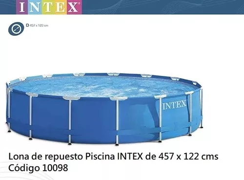 LONA DE REPUESTO PISCINA METAL FRAME 549X122CM 10314E – Intex