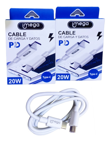 Cable Tipo C A Tipo C Pack X 10 Unidades 
