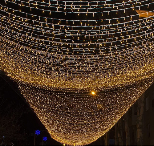 Imagen 8 de 9 de Tira De Luces Led Decoración Eventos Luz Calida Crazy