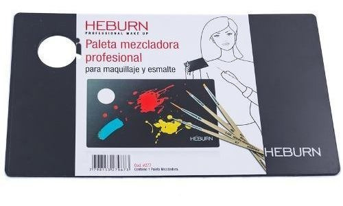 Heburn Paleta Mezcladora P/ Maquillaje Y Esmalte Cod 277