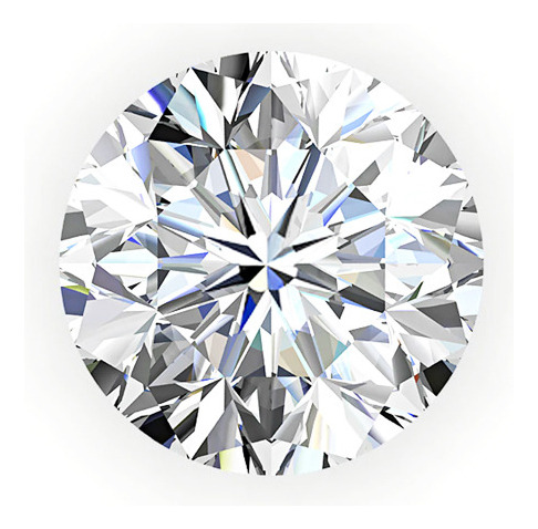 Diamante De Laboratorio De 10 Puntos Blanco