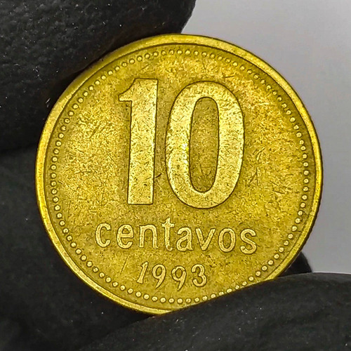 Argentina 10 Centavos 1993 Moneda Antigua